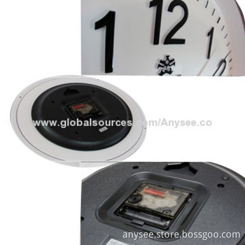 Wall-clock spy camera, 10-hour battery lifespan